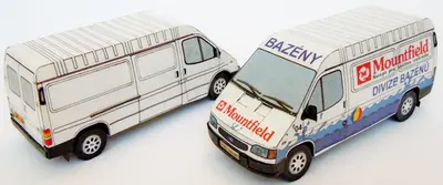 [ABC 1997-21] Ford Transit-52纸模网 - 海量纸模型图纸下载