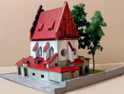 [ABC 1998-01] MPR.2 - Set S - Synagogue-52纸模网 - 海量纸模型图纸下载
