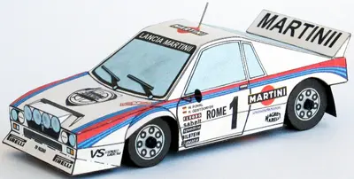 [ABC 1998-07] Lancia 037 Rally-52纸模网 - 海量纸模型图纸下载
