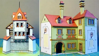 [ABC 1998-08] MPR.2 - Set M - Bastion No.3 and House No.62-52纸模网 - 海量纸模型图纸下载