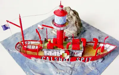 [ABC 1999-01] British Lightship of 1920-52纸模网 - 海量纸模型图纸下载