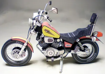 [ABC 1999-03] Yamaha Virago XV 750-52纸模网 - 海量纸模型图纸下载