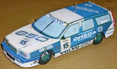 [ABC 1999-06] Volvo 850 Racing Estate-52纸模网 - 海量纸模型图纸下载