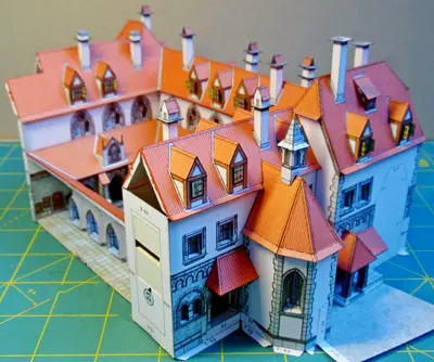 [ABC 1999-09-11] MPR.3 - Monastery-52纸模网 - 海量纸模型图纸下载
