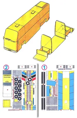 [ABC 1999-10] Neoplan Bus-52纸模网 - 海量纸模型图纸下载