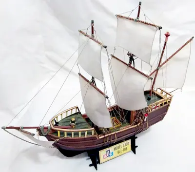 [ABC 1999-14-16] Sailing Boat Victoria-52纸模网 - 海量纸模型图纸下载