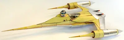 [ABC 1999-18] Naboo N-1 Starfighter-52纸模网 - 海量纸模型图纸下载