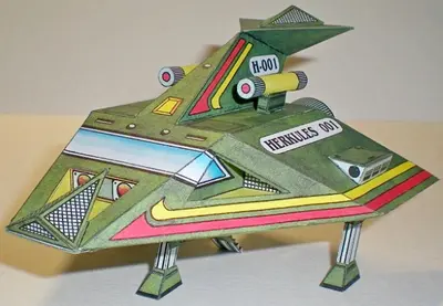 [ABC 1999-23] Space Tug Hercules 001-52纸模网 - 海量纸模型图纸下载