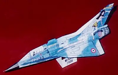 [ABC 2000-02] Mirage 2000 Fighter-52纸模网 - 海量纸模型图纸下载