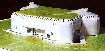 [ABC 2000-08] Infantry Bunker R-74-52纸模网 - 海量纸模型图纸下载