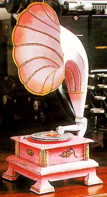 [ABC 2000-11] Parlophon 1913 Mechanical Gramophone-52纸模网 - 海量纸模型图纸下载