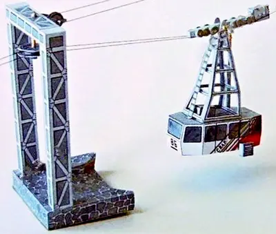 [ABC 2000-23-24] Swiss Cable Car-52纸模网 - 海量纸模型图纸下载