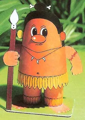 [ABC 2001-03] Cannibal-52纸模网 - 海量纸模型图纸下载