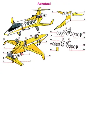 [ABC 2001-06] Air Taxi-52纸模网 - 海量纸模型图纸下载