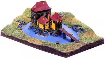 [ABC 2001-07] Water Fortress-52纸模网 - 海量纸模型图纸下载