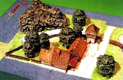 [ABC 2001-09] Tulezim Little Town-52纸模网 - 海量纸模型图纸下载