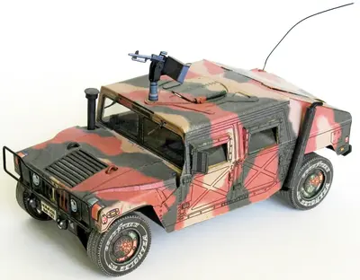 [ABC 2001-21-24] Humvee-52纸模网 - 海量纸模型图纸下载
