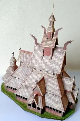[ABC 2001-24-26] Church of St. Andrew-52纸模网 - 海量纸模型图纸下载