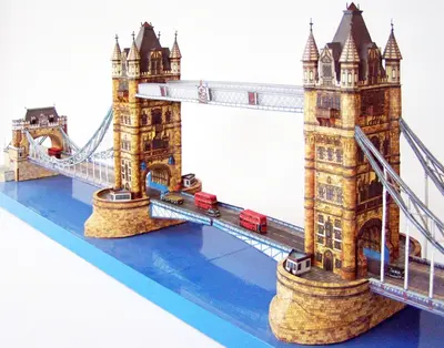 [ABC 2002-01-06] Tower Bridge-52纸模网 - 海量纸模型图纸下载