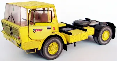 [ABC 2002-04-05] Tatra 813 THN Rework-52纸模网 - 海量纸模型图纸下载