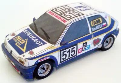[ABC 2002-08] Peugeot 106-52纸模网 - 海量纸模型图纸下载