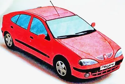 [ABC 2002-10] Renault Megane 1.6 16V-52纸模网 - 海量纸模型图纸下载
