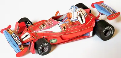[ABC 2002-16] Ferrari 312 T2-52纸模网 - 海量纸模型图纸下载