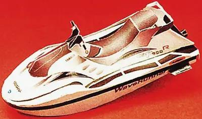 [ABC 2002-16] Yamaha Water Scooter-52纸模网 - 海量纸模型图纸下载