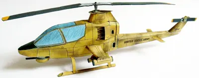 [ABC 2002-23] Bell AH-1G Cobra-52纸模网 - 海量纸模型图纸下载