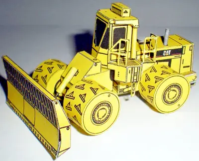 [ABC 2002-25-26] Caterpillar 826C Compactor-52纸模网 - 海量纸模型图纸下载