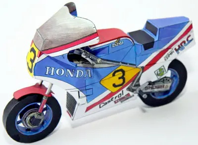 [ABC 2002-25-26] Honda NS 500GP-52纸模网 - 海量纸模型图纸下载