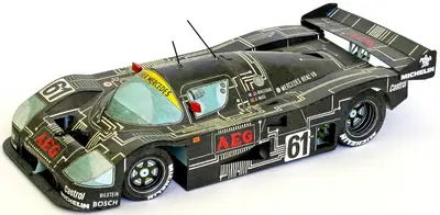 [ABC 2003-05] Sauber Mercedes C9 1988-52纸模网 - 海量纸模型图纸下载