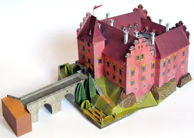 [ABC 2003-10] Cervena Lhota Chateau-52纸模网 - 海量纸模型图纸下载