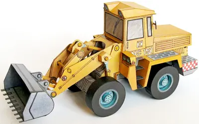 [ABC 2003-10] UNC 151 Construction Vehicle-52纸模网 - 海量纸模型图纸下载