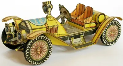 [ABC 2003-11] Mercer Model 35 Raceabout-52纸模网 - 海量纸模型图纸下载