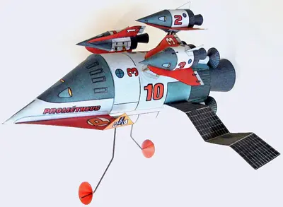 [ABC 2003-11] Starship Prometheus-52纸模网 - 海量纸模型图纸下载