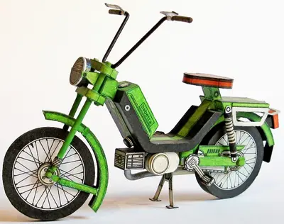 [ABC 2003-13] Babeta 210 Moped-52纸模网 - 海量纸模型图纸下载