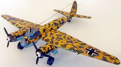 [ABC 2003-21] Junkers Ju 88 A-10-52纸模网 - 海量纸模型图纸下载