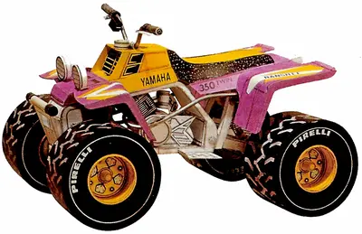 [ABC 2003-22] Yamaha 350 Quad-52纸模网 - 海量纸模型图纸下载