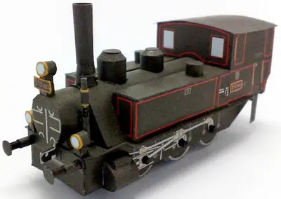 [ABC 2003-24] Steam Locomotive Class 310.4-52纸模网 - 海量纸模型图纸下载