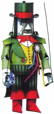 [ABC 2004-01] Vodnik Puppet-52纸模网 - 海量纸模型图纸下载
