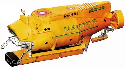 [ABC 2004-05] Bathyscaphe Nautile-52纸模网 - 海量纸模型图纸下载