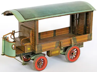 [ABC 2004-09] NW 1898 Historic Vehicle-52纸模网 - 海量纸模型图纸下载