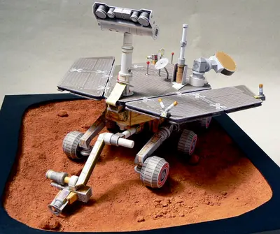 [ABC 2004-14-15] Mars Rover Spirit-52纸模网 - 海量纸模型图纸下载