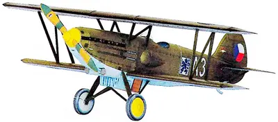 [ABC 2004-14-17] Avia B-354 Aircraft-52纸模网 - 海量纸模型图纸下载