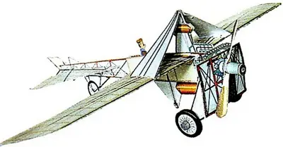 [ABC 2004-21] Bleriot XI-52纸模网 - 海量纸模型图纸下载