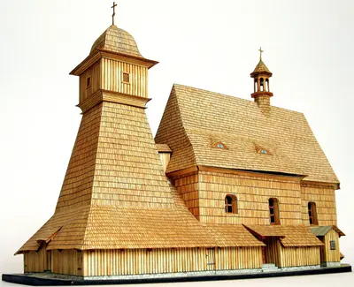 [ABC 2004-25-26] Church of St. Catherine in Ostava-Hrabova-52纸模网 - 海量纸模型图纸下载