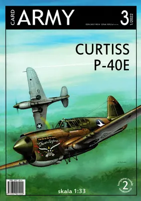 [Card Army 003] Curtiss P-40E-52纸模网 - 海量纸模型图纸下载