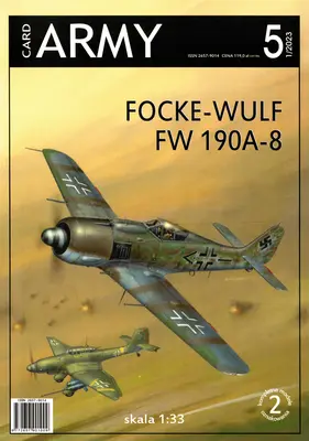 [Card Army 005] Focke-Wulf FW 190A-8-52纸模网 - 海量纸模型图纸下载