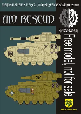 [Elli Patoroch] Warhammer 40K - A10 Bescud-52纸模网 - 海量纸模型图纸下载